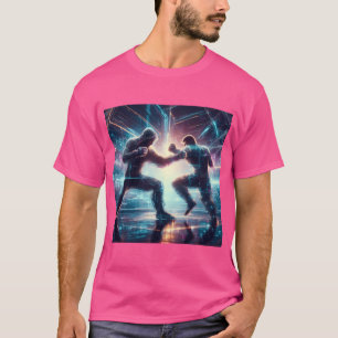 Cyberpunk Style Futuristic Mixed Martial Arts Figh T-Shirt