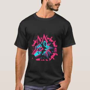 Cyberpunk Style Wolf T-Shirt