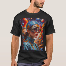 Cyberpunk-Träume: Eine Vision für den zukünftigen T-Shirt