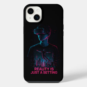 Cyberpunk-VR-Gamer-Ästhetik-iPhone-Hülle iPhone 14 Plus Hülle