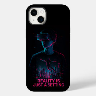 Cyberpunk VR Gamer coque iphone esthétique