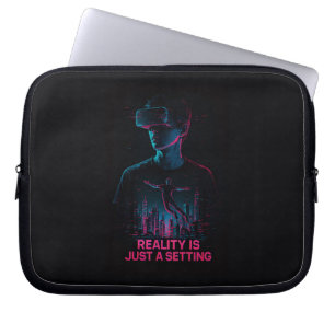 Cyberpunk-VR-Realitätseinstellung-Laptop-Hülle Laptopschutzhülle