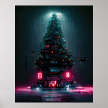 Cyberpunk Weihnachtsbaum