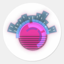 Cyberpunk-Weltstadt
