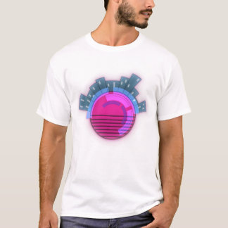 Cyberpunk-Weltstadt T-Shirt