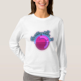 Cyberpunk-Weltstadt T-Shirt