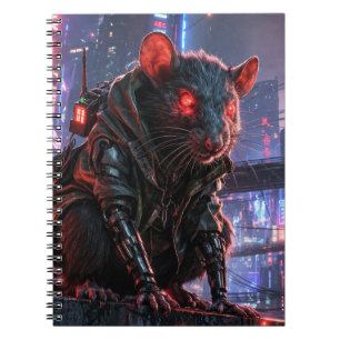 CyberRatte Notizblock