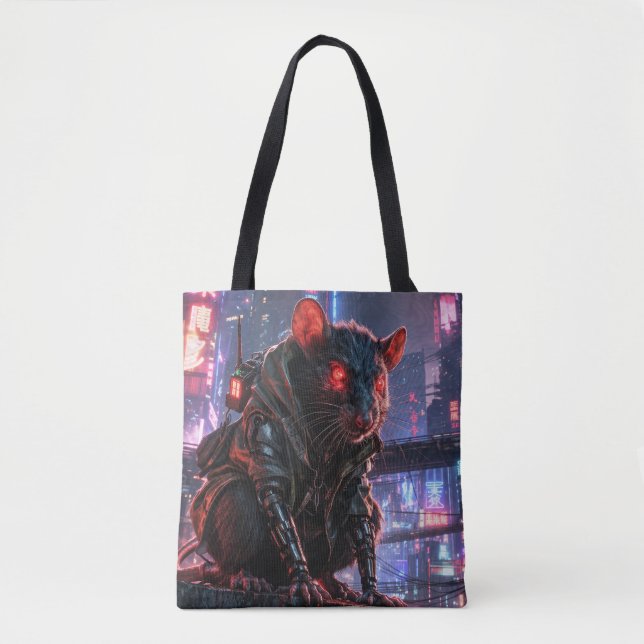 CyberRatte Tasche (Vorderseite)