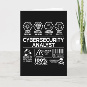 Cybersecurity-Analyst Karte