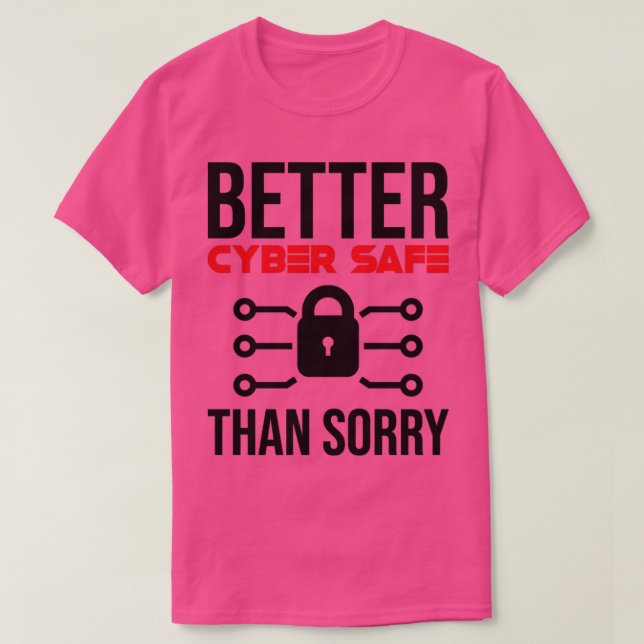 Cybersecurity Computer Security Cyber Security Cyb T-Shirt (Design vorne)