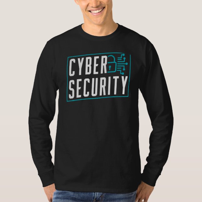Cybersecurity Hacker Hacker Hack Cyber Security T-Shirt (Vorderseite)