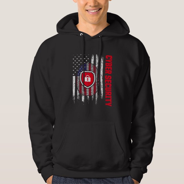 Cybersecurity IT Analyst Certified Tech Security 1 Hoodie (Vorderseite)