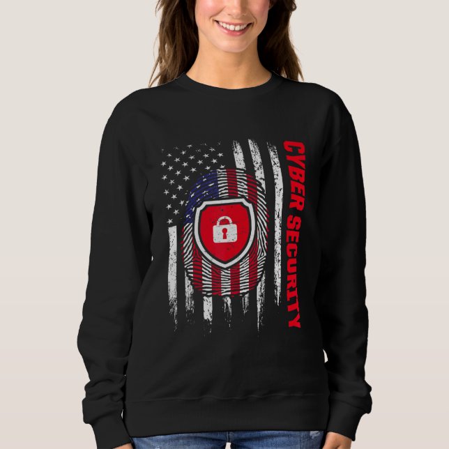 Cybersecurity IT Analyst Certified Tech Security 1 Sweatshirt (Vorderseite)