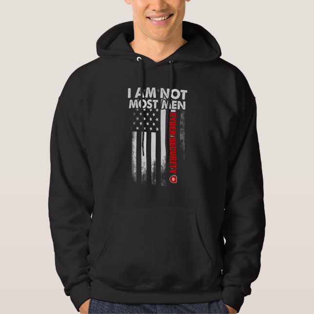 Cybersecurity IT Analyst Certified Tech Security 2 Hoodie (Vorderseite)