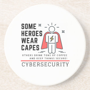 Cybersecurity-Untersetzer Getränkeuntersetzer