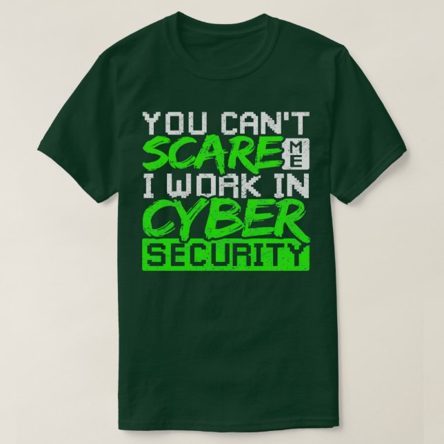 Cybersicherheit Ethischer Hacking Funny T-Shirt (Design vorne)