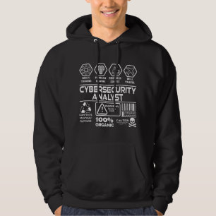 Cybersicherheitsanalytiker Hoodie
