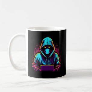 Cybersicherheitsexperte für White Hacker und Cyber Kaffeetasse