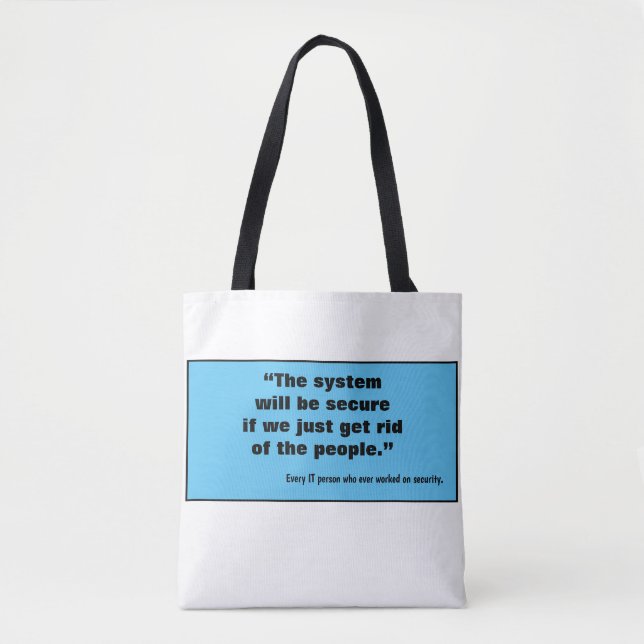 Cybersicherheitstasche Tasche (Vorderseite)