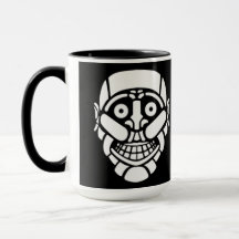 Cybersmily Cyborg Logo Mug Noir