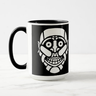Cybersmily Cyborg Logo Mug Noir