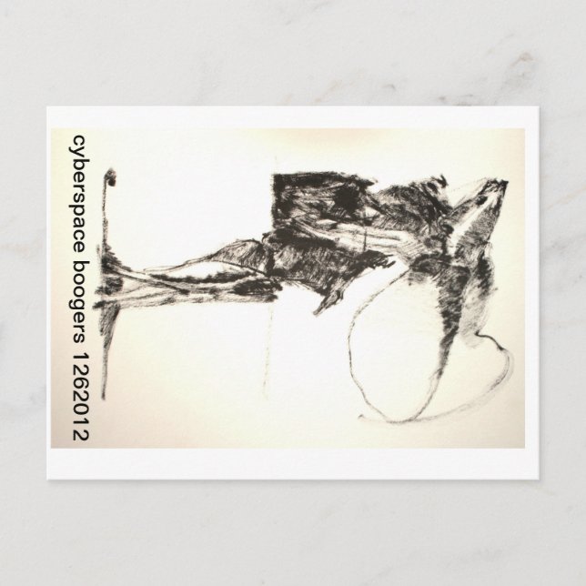 Cyberspace Boogers 1262012 Postkarte (Vorderseite)