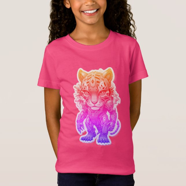 Cyberstreifen T-Shirt (Vorderseite)