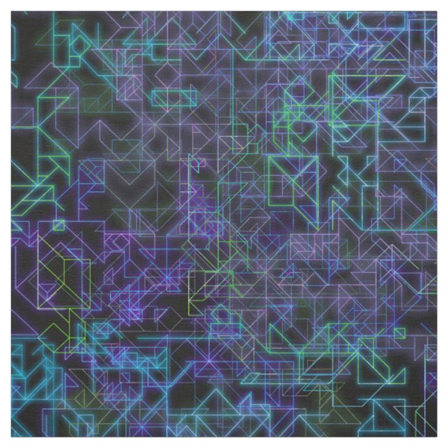 Cybertronic-Venen, Neon-Tron-Schaltungen: Stoff (Muster)