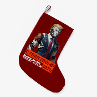 CyberTrump 2076 | Mars wieder großartig machen Kleiner Weihnachtsstrumpf