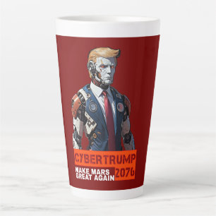 CyberTrump 2076 Mars wieder großartig machen Milchtasse