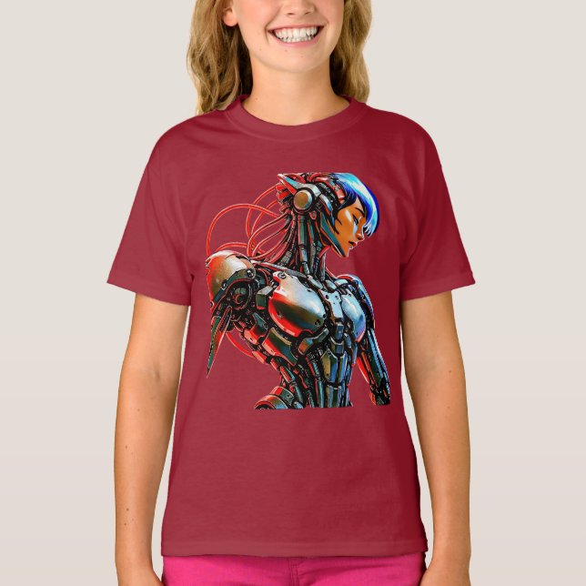 Cyborg AI T - Shirt (Vorderseite)
