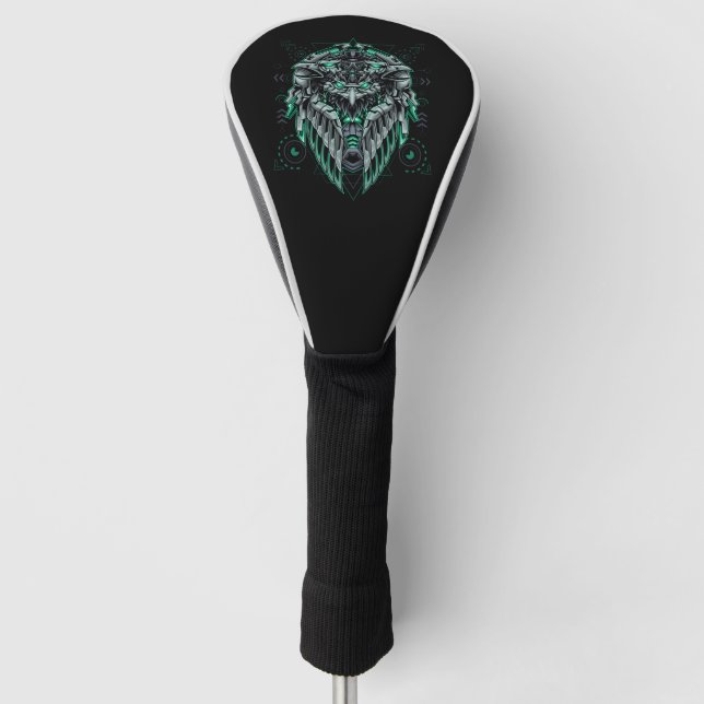 Cyborg-Evolution Golf Headcover (Vorderseite)
