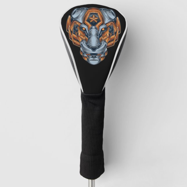 Cyborg-Evolution Golf Headcover (Vorderseite)