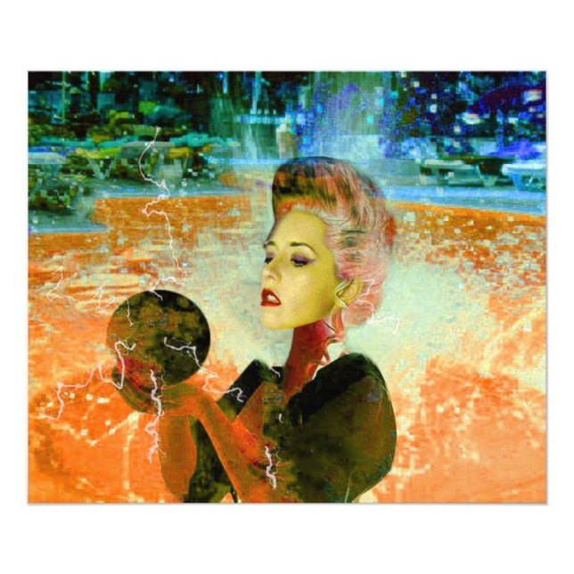 Cyborg Fotodruck (Vorne)