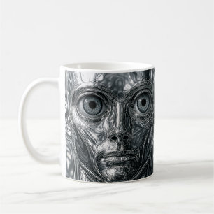 Cyborg Futurist Kaffeetasse