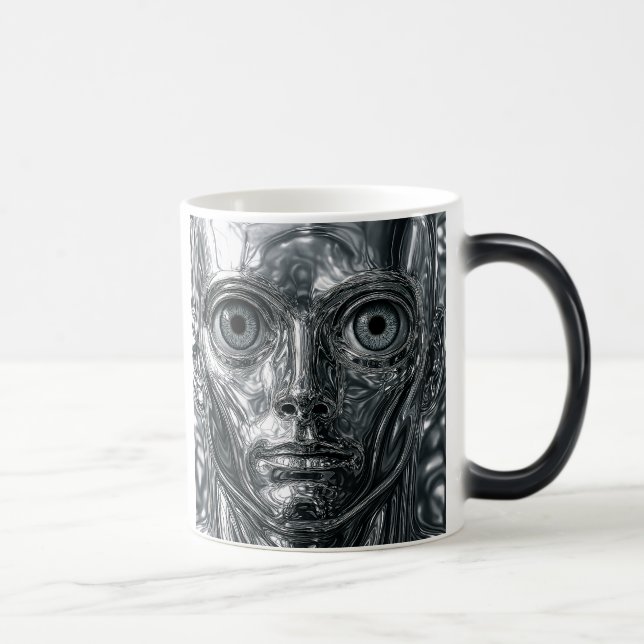 Cyborg Futuriste Verwandlungstasse (Rechts)