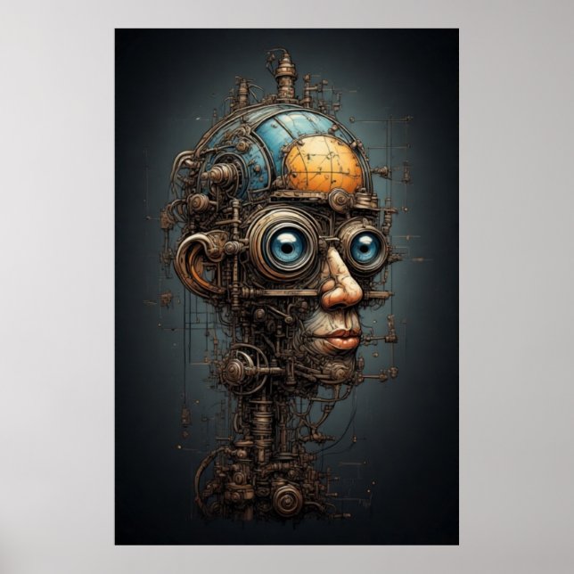 Cyborg-Mann Poster (Vorne)