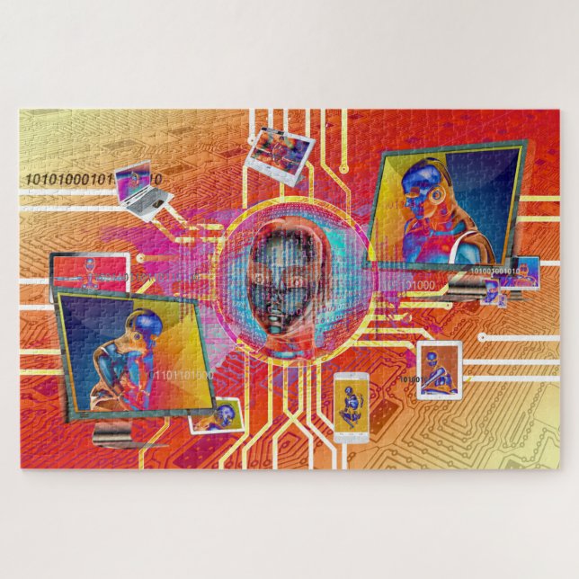 Cyborg-Rätsel (Horizontal)