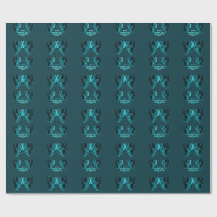 CYBORG-ROBOTERKOPF Crew Socks Geschenkpapier