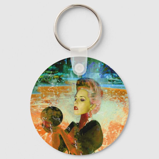 Cyborg Schlüsselanhänger (Vorderseite)