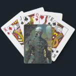 Cyborg Skeleton Futuristische Science Fiction Spielkarten<br><div class="desc">Fantasy Art Produkte von The Lunarium.</div>