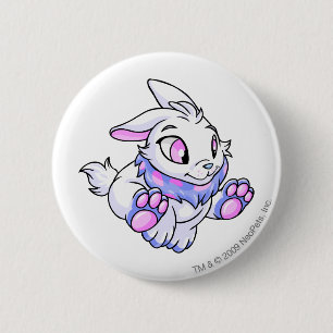 Cybunny Blau Button