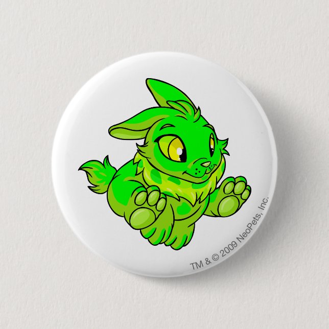 Cybunny Glühen Button (Vorderseite)