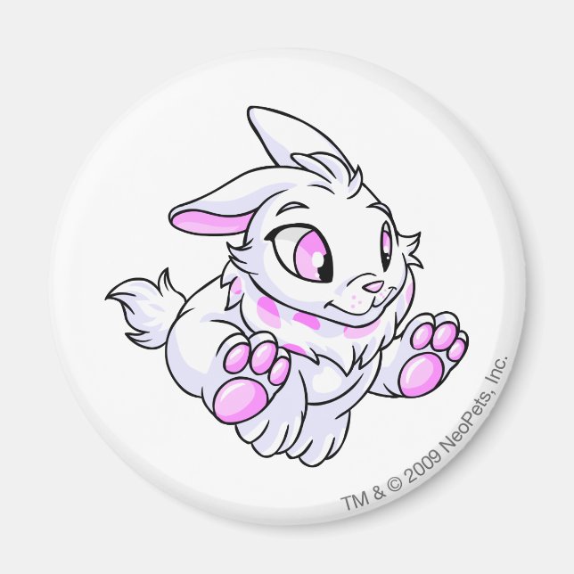 Cybunny White Magnet (Vorne)