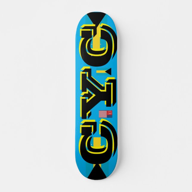 CYC JMT BAHAMAS 7 3/4" Skateboard Deck (Devant)
