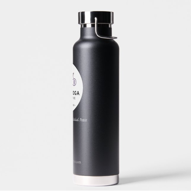CYC Schwarze Flasche mit Thermalwasser (Links)
