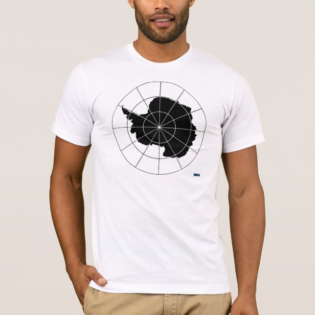 CYCAD antarktisches Druck-Shirt T-Shirt (Vorderseite)