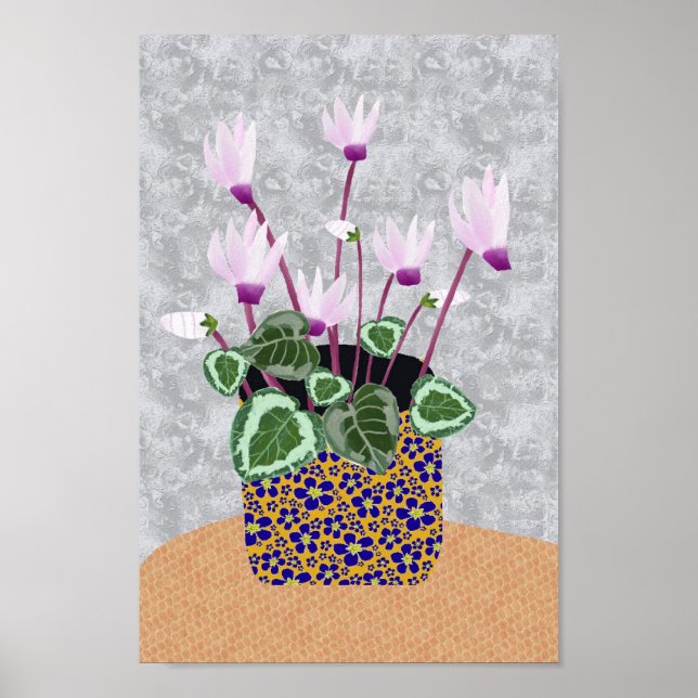 Cyclamen Poster (Vorne)