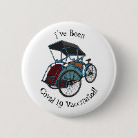 Cycle Rickshaw Cartoon Illustration