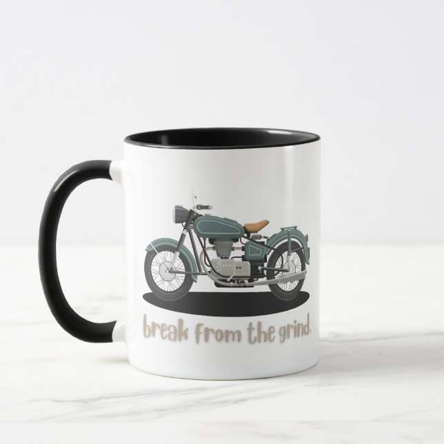 Cycle vintage BFTG Café Mug (Gauche)